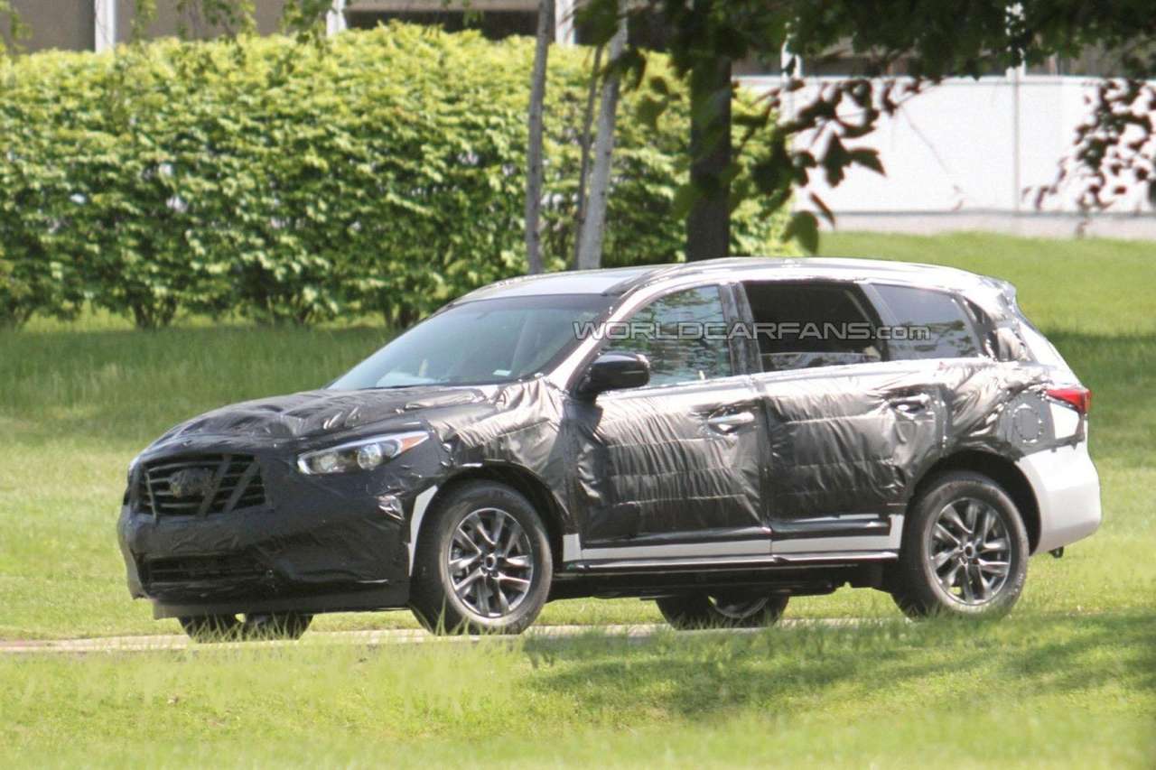 Папарацци запечатлели кроссовер Infiniti JX