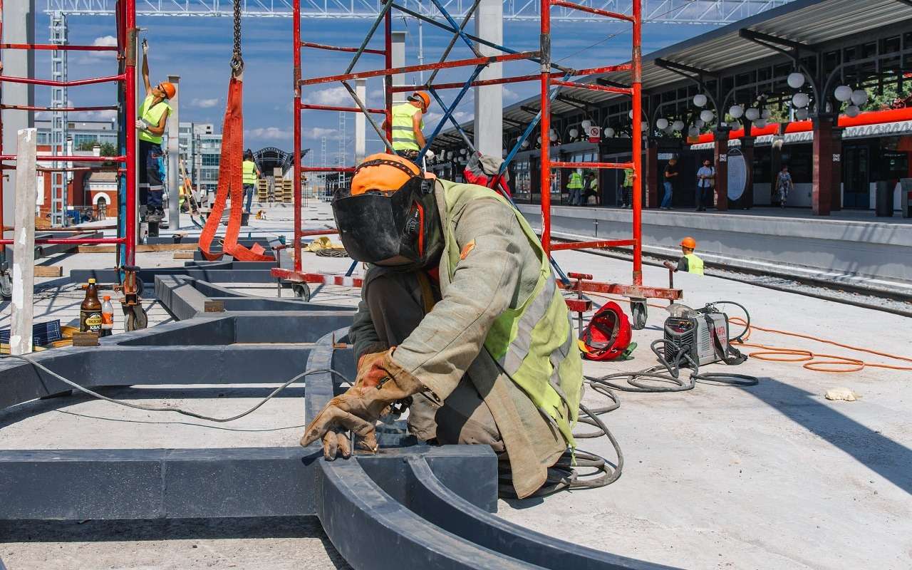 Строительство высокоскоростной магистрали