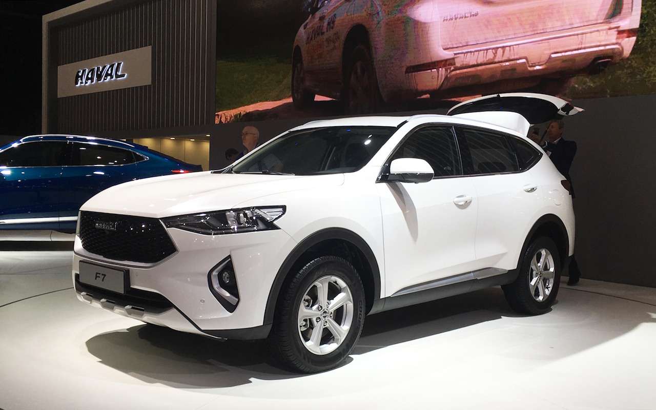 Кроссовер Haval F7: первое видео