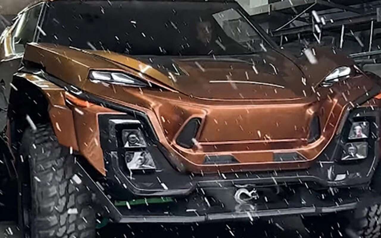 Внедорожник Visuva от российских конструкторов показали вживую