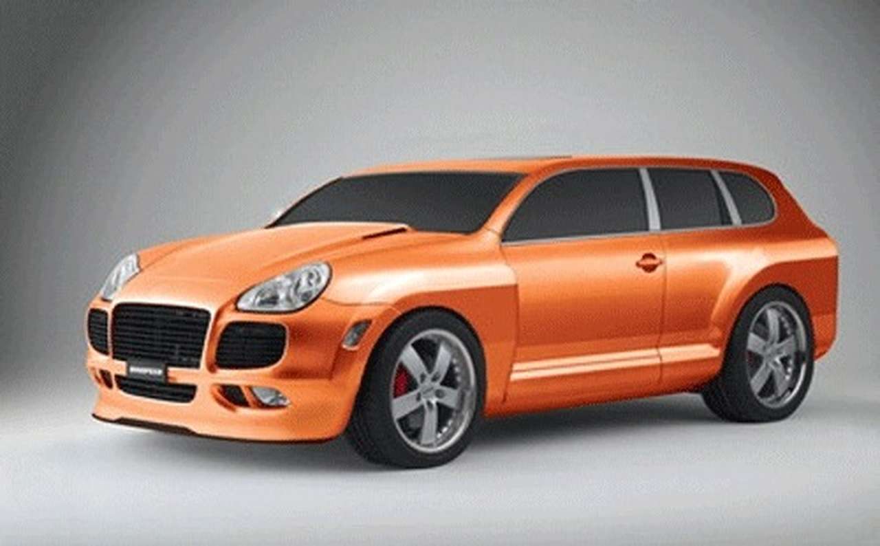 Rinspeed "сплющил"  Porsche Cayenne