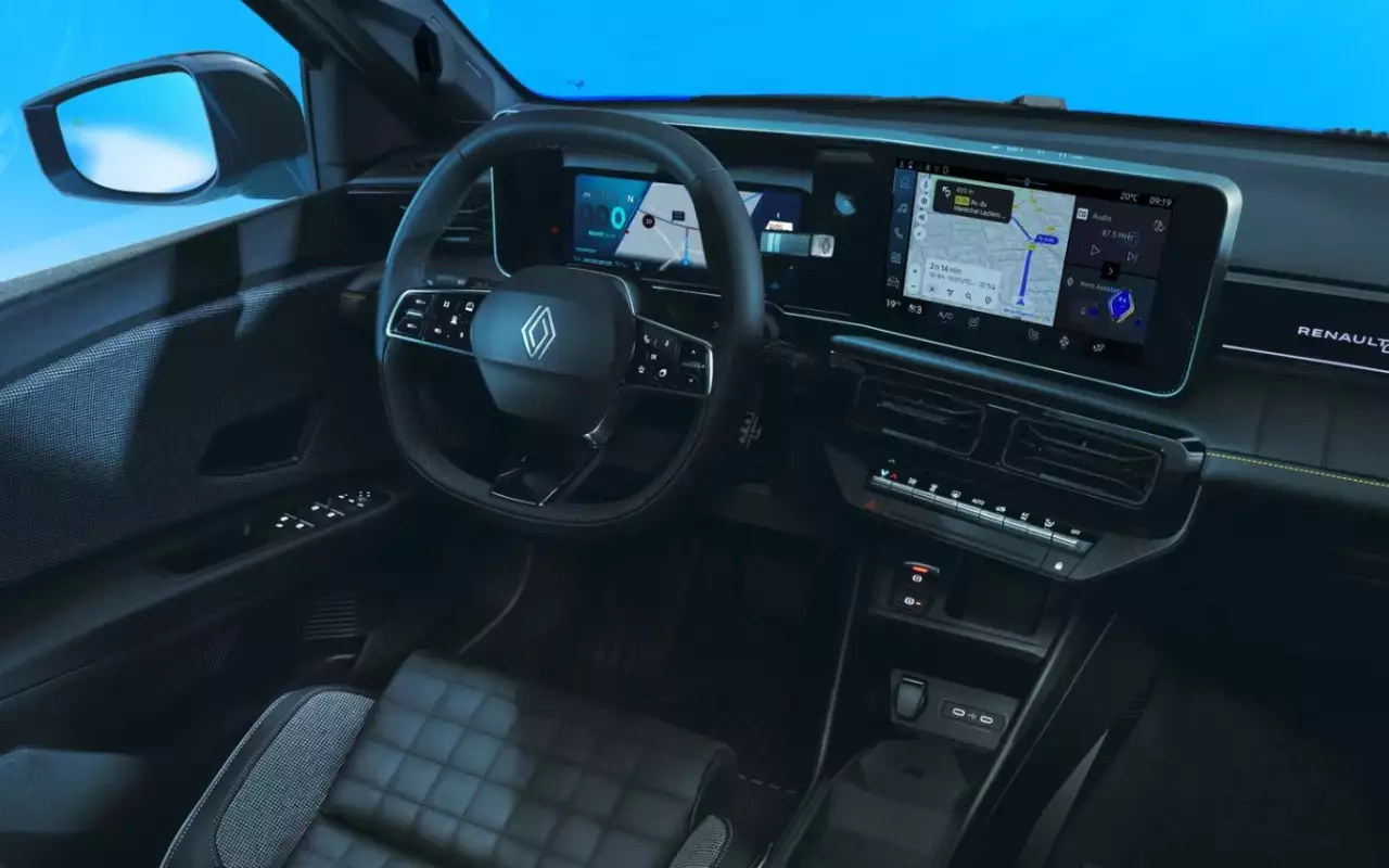 Интерьер Renault 4 E-Tech