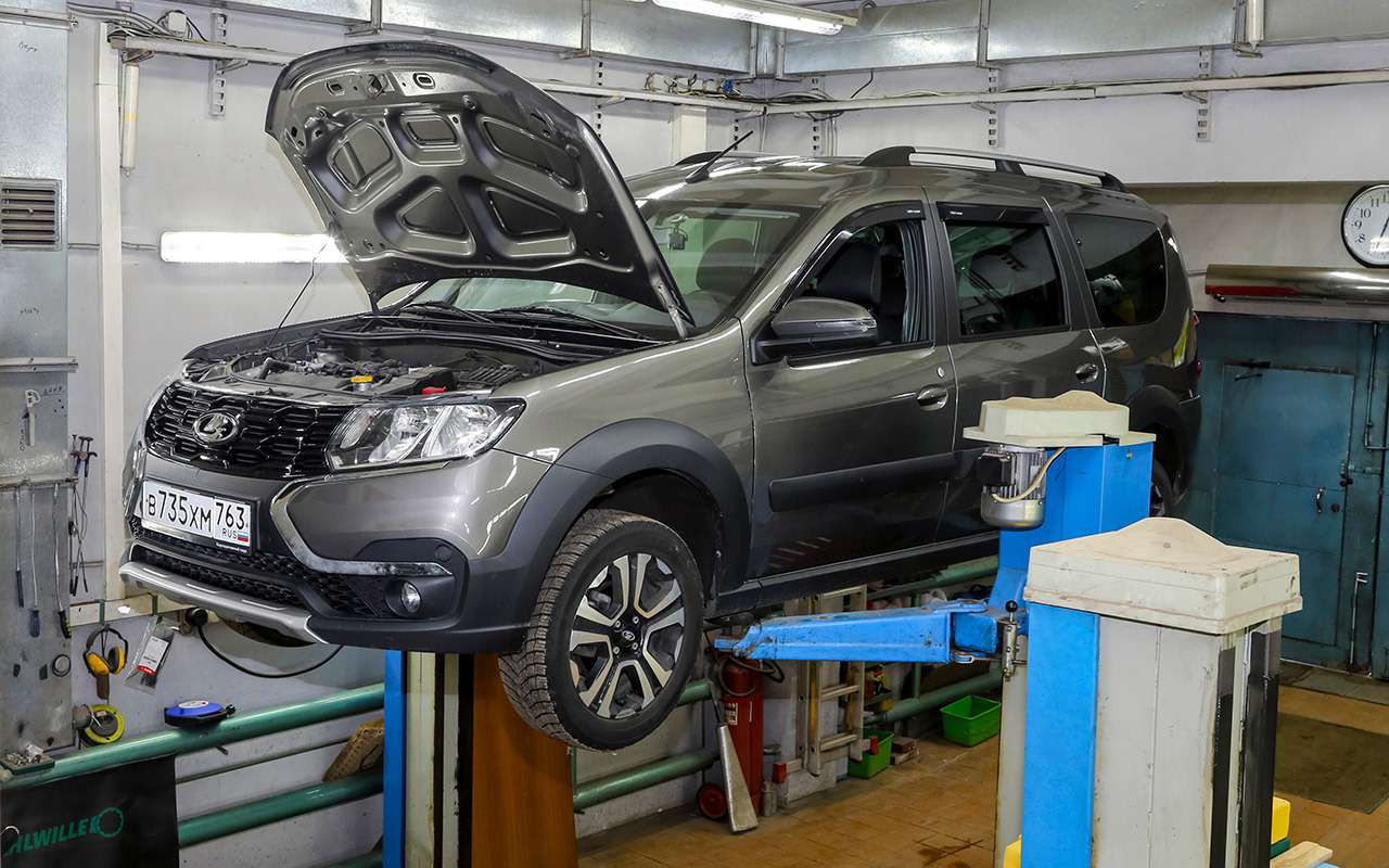 Лада Ларгус с мотором ВАЗ: делаем ТО и экономим!