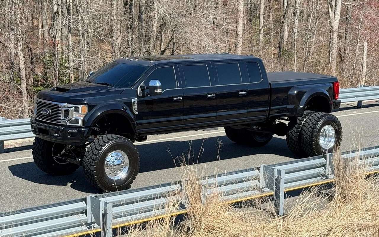 Доработанный Ford F-450 Platinum