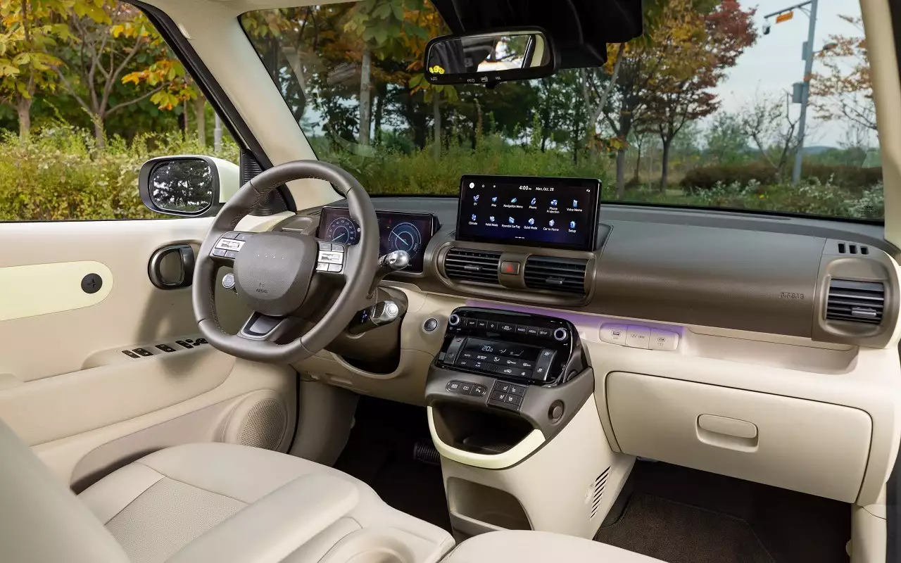 Интерьер Hyundai Casper
