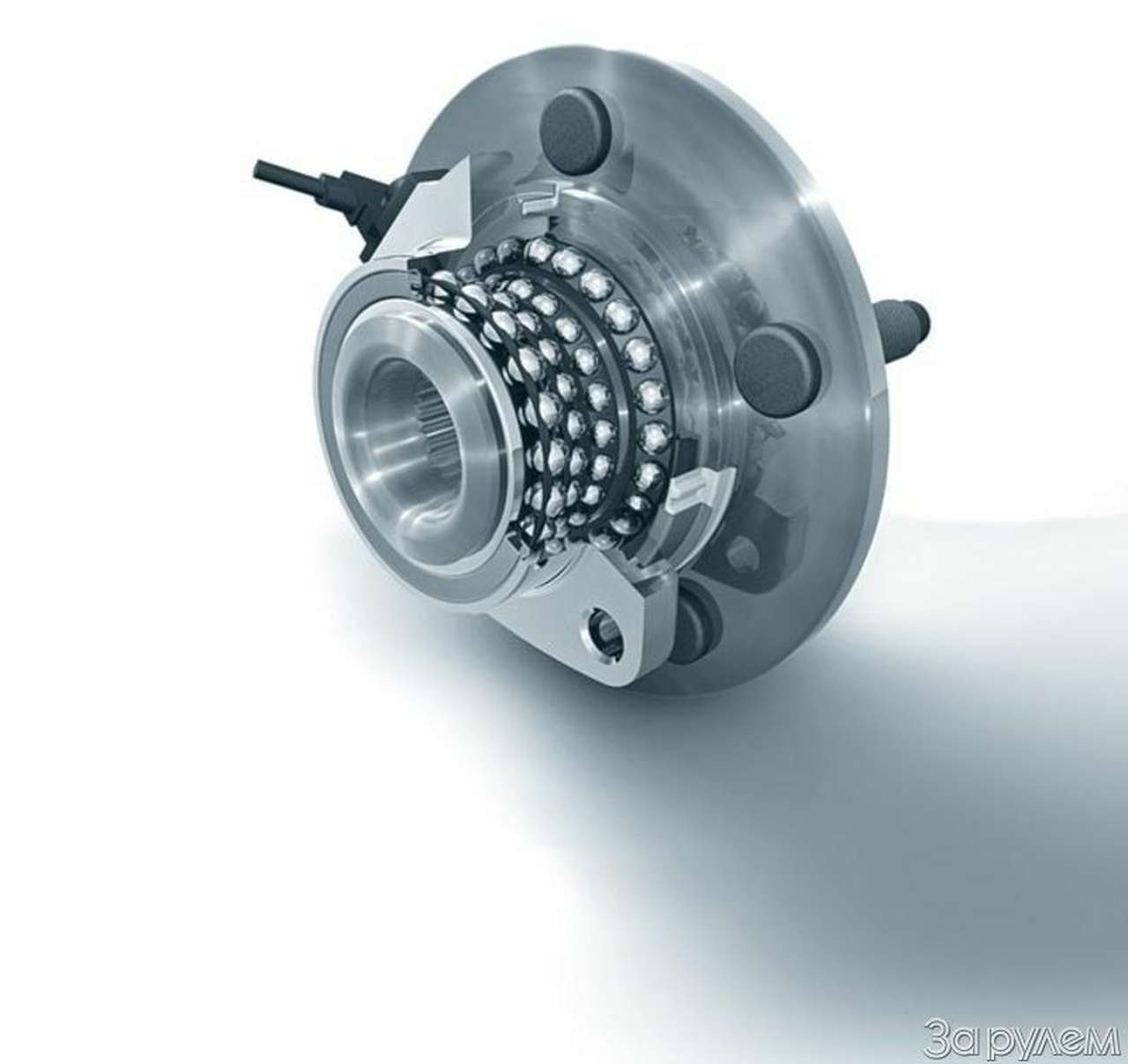 ...и более сложные с датчиком системы ABS