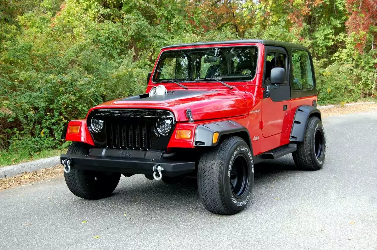 Jeep Wrangler 2000 года