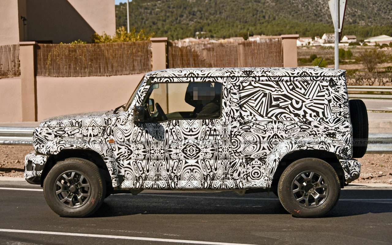 Suzuki Jimny станет пятидверным