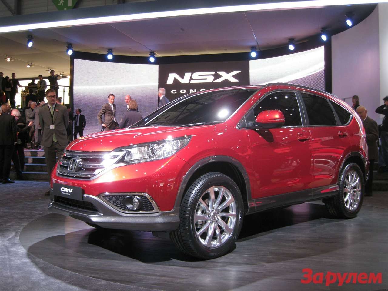 Европейская версия Honda CR-V сверкнула в Женеве
