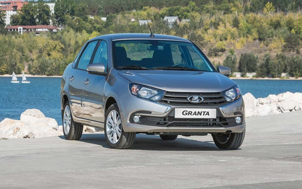 Новая версия Lada Granta пользуется бешеным спросом