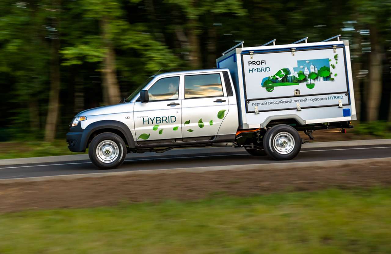 Гибридный УАЗ Профи: 258 «лошадей» и 10,7 секунды до сотни!