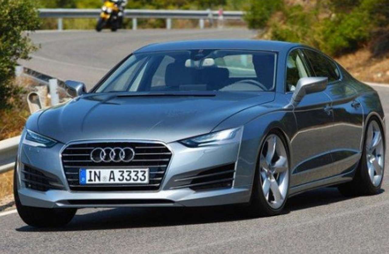 Один из эскизов Audi A9