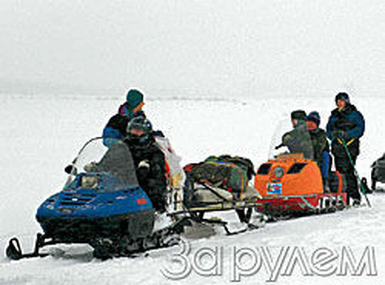 По толстому льду, по морю-океяну