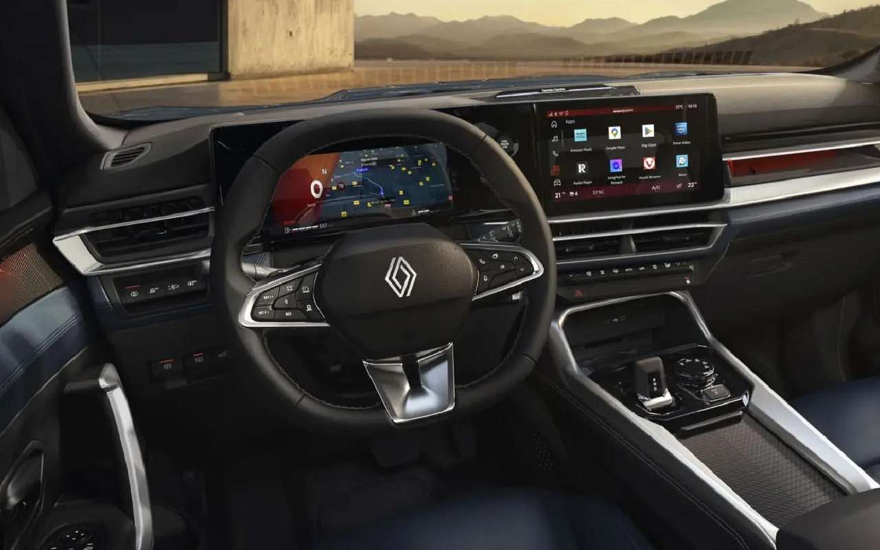 Интерьер Renault Boreal