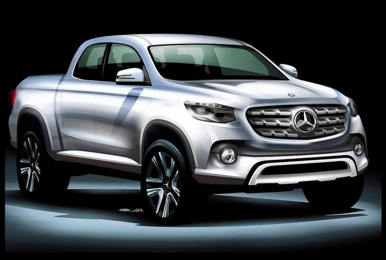 Mercedes-Benz построит пикап на шасси Nissan Navara