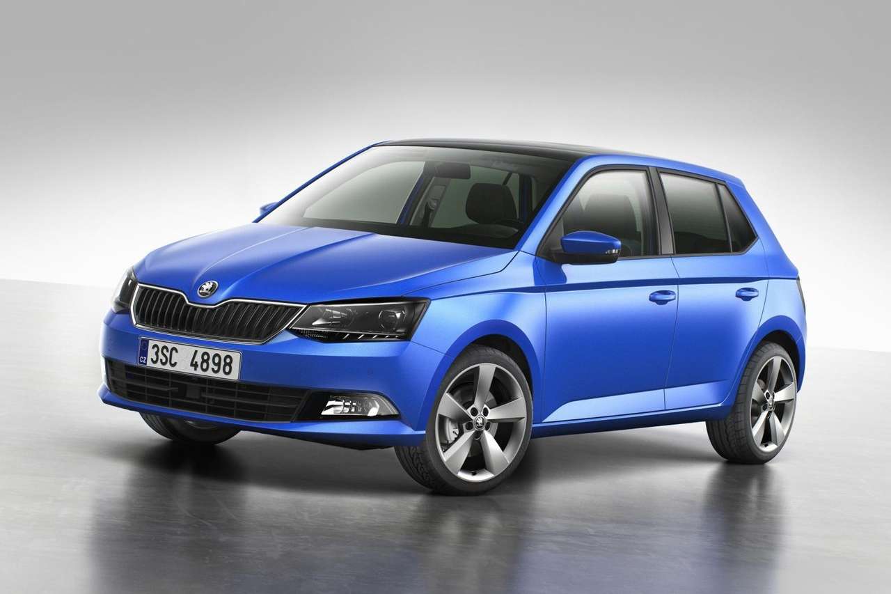 Новая Skoda Fabia – первые официальные изображения