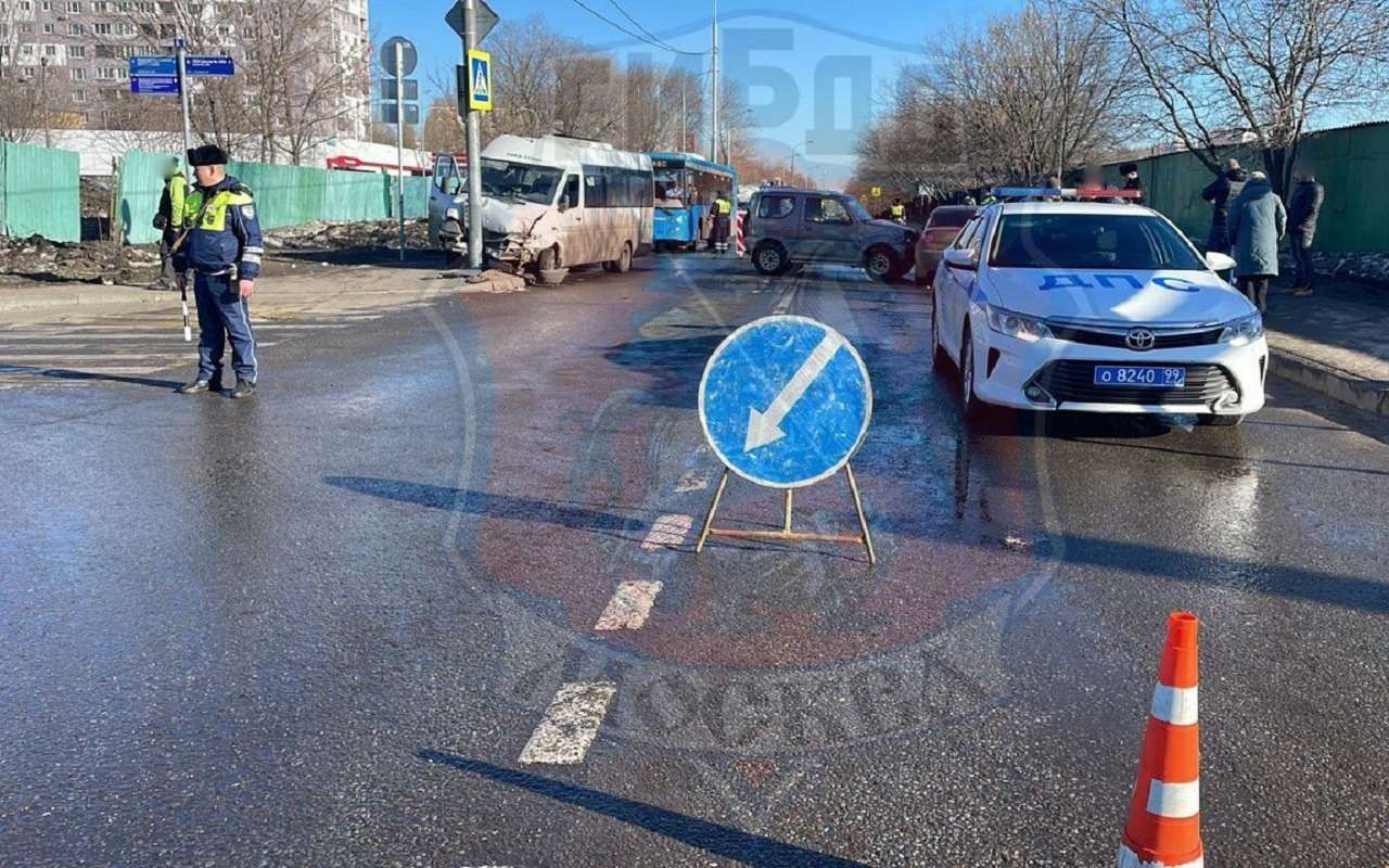 ДТП на востоке Москвы, 27 марта 2024 года