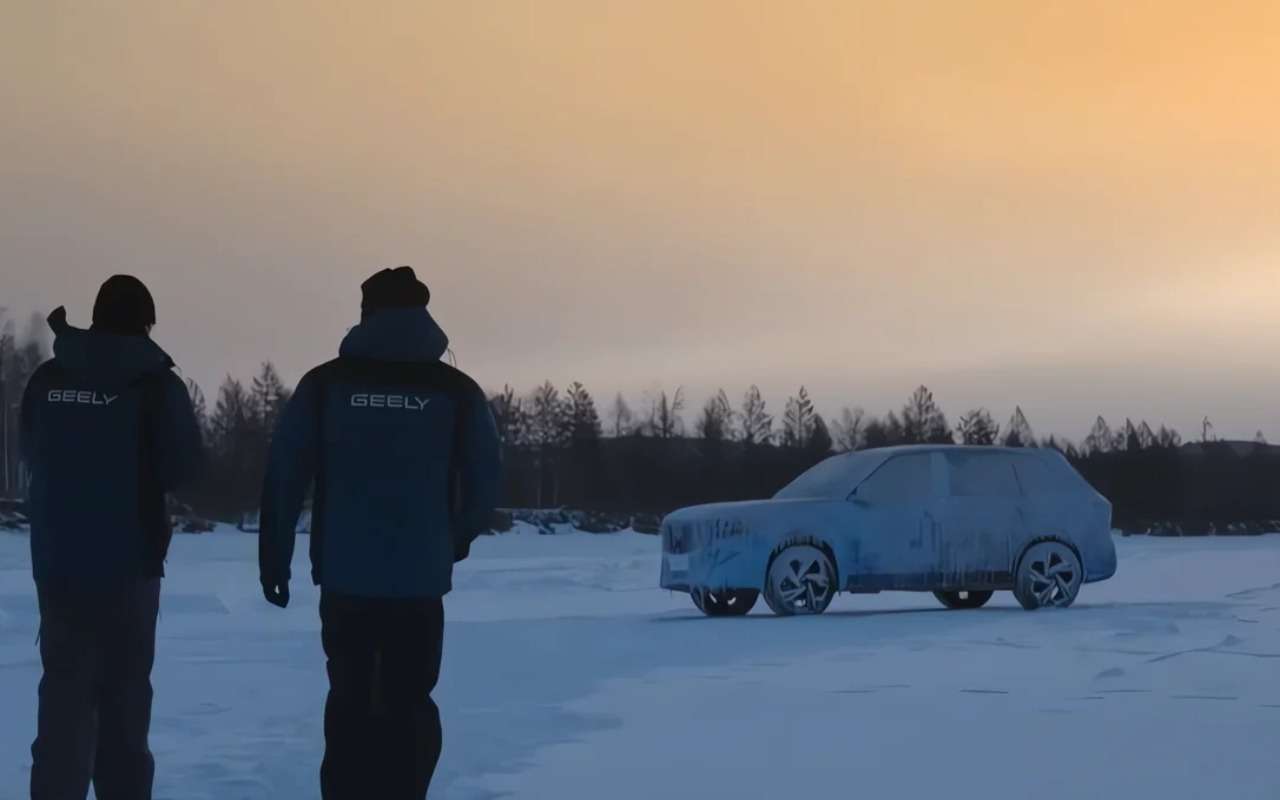 Новый кроссовер Geely готов ездить в арктическом холоде