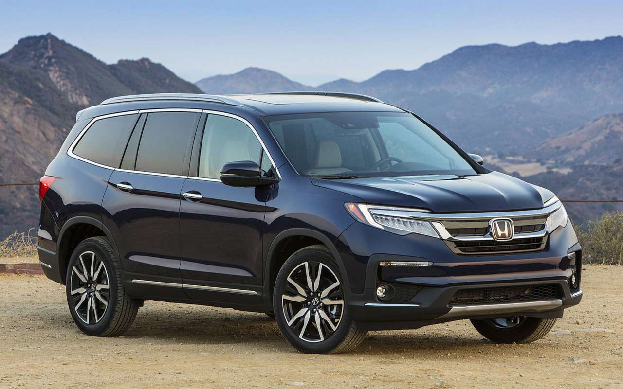 Весной в России появится обновленный Honda Pilot