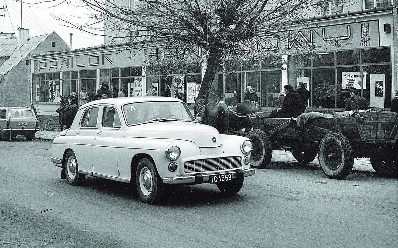 У поздней Warszawa 223 от ГАЗ-М20 осталось совсем немного.