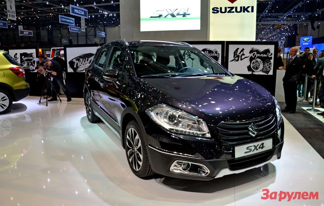 Дебютировавший в Швейцарии новый Suzuki SX4 заметно подрос