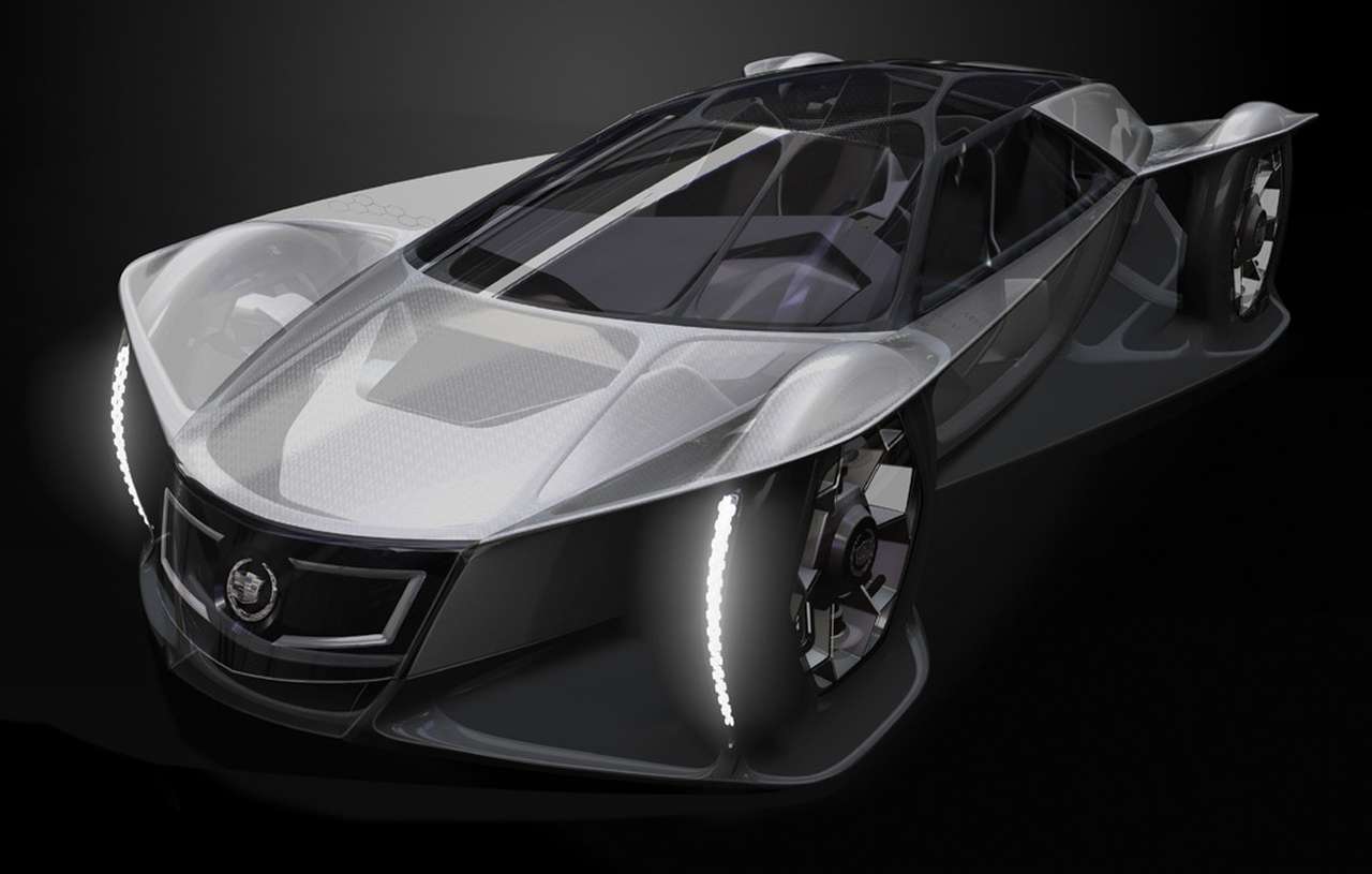 Cadillac Aero движется на сжатом воздухе, который закачан в полые ячейки корпуса машины. одной заправки хватает на маршрут до 1600 км. Ячеистая структура корпуса одновременно выполняет роль отличной защиты экипажа в случае ДТП.