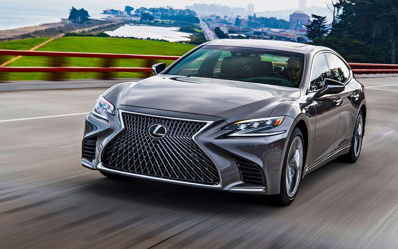 Большой тест престижных седанов: новый Lexus LS 500 и конкуренты