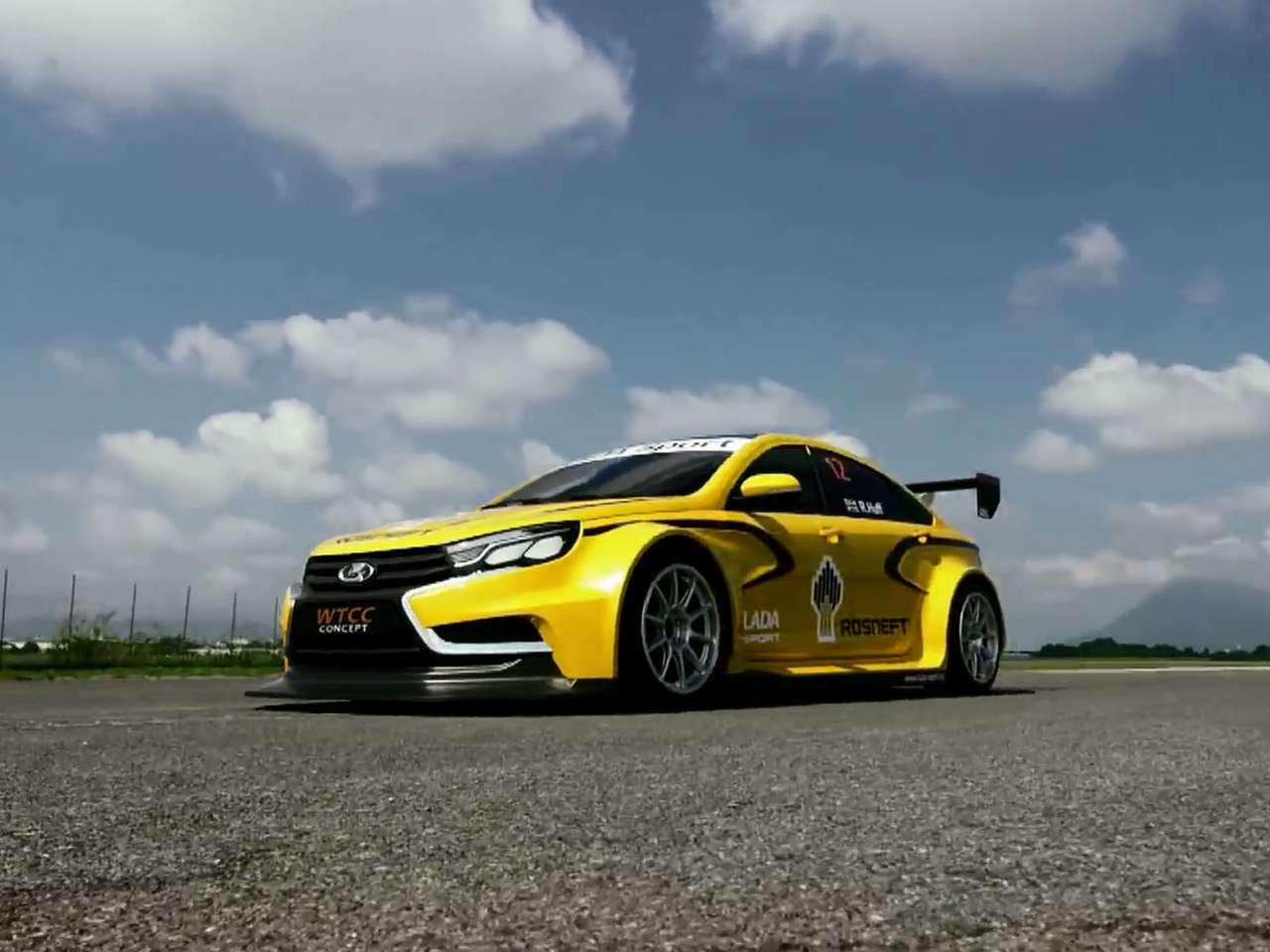 АВТОВАЗ представил ролик Vesta WTCC