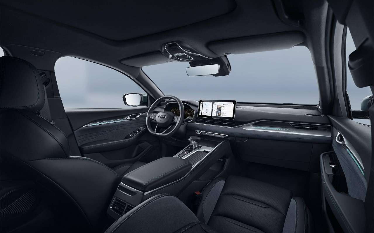 Интерьер Geely Preface