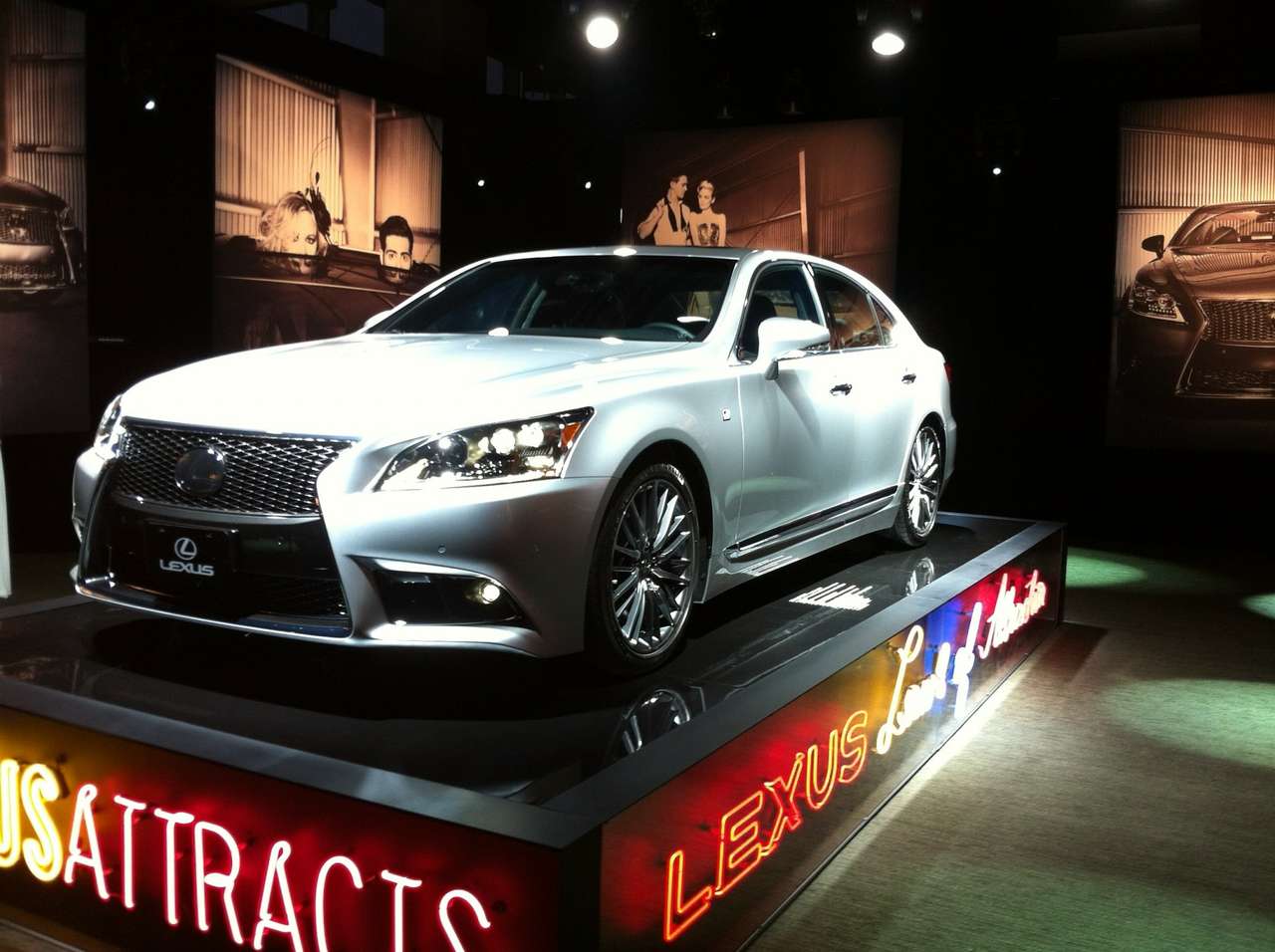 Lexus показал новый LS в Сан-Франциско