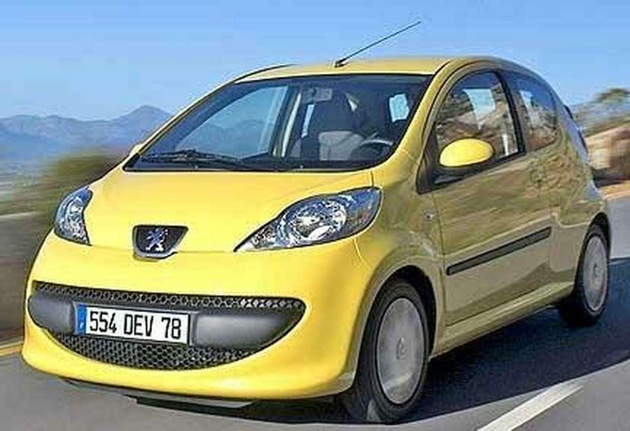 Peugeot 107 заявлен по стартовой цене 8.890 евро