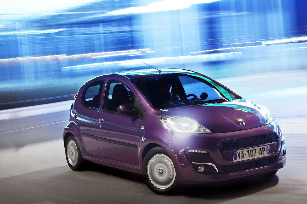 Обновленный Peugeot 107 уже в продаже