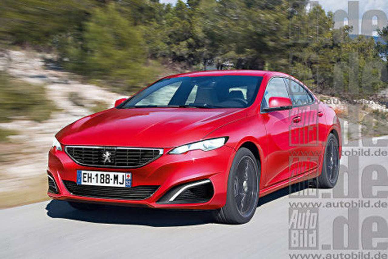 Peugeot разрабатывает седан-купе 