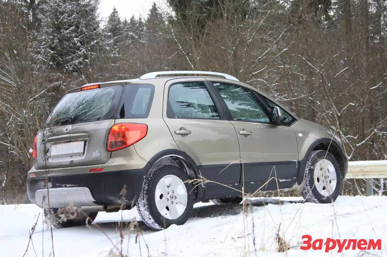 Чем Fiat Sedici отличается от Suzuki SX4?