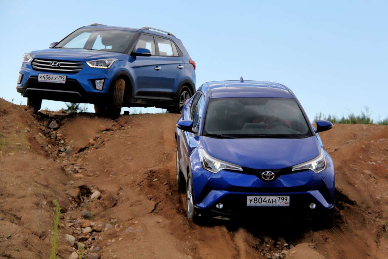 Toyota C-HR – Hyundai Creta: как лучшее боролось с хорошим