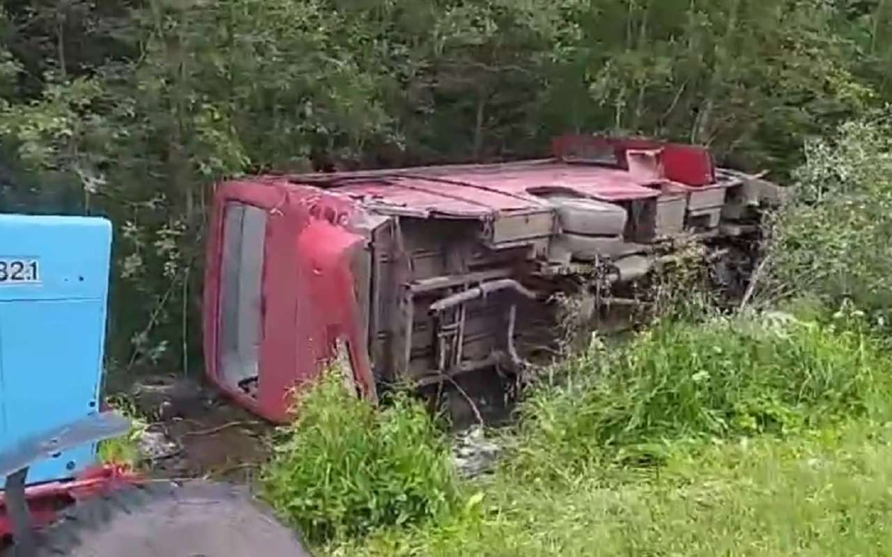 ДТП с автобусом в Ивановской области