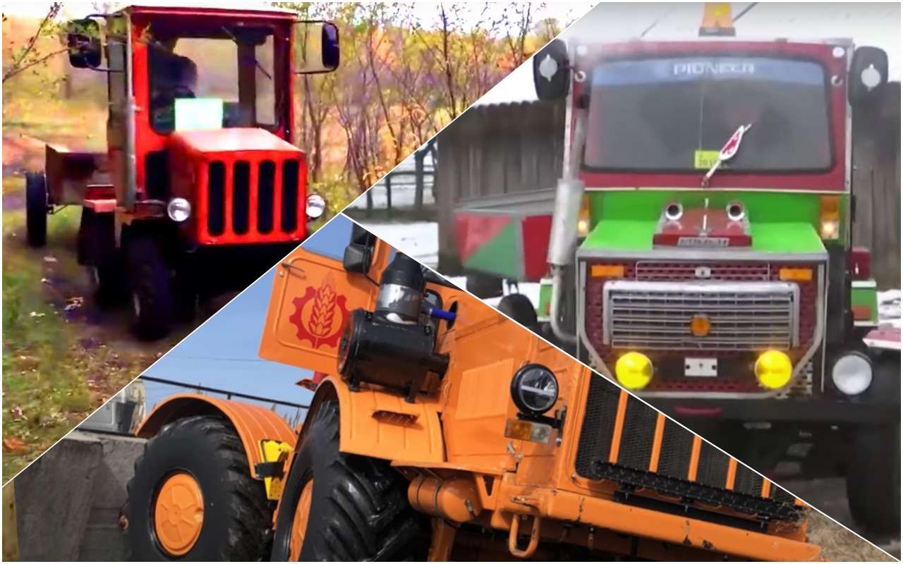 Трактор «сделай сам»: подборка лучших творений сельских мастеров (видео)