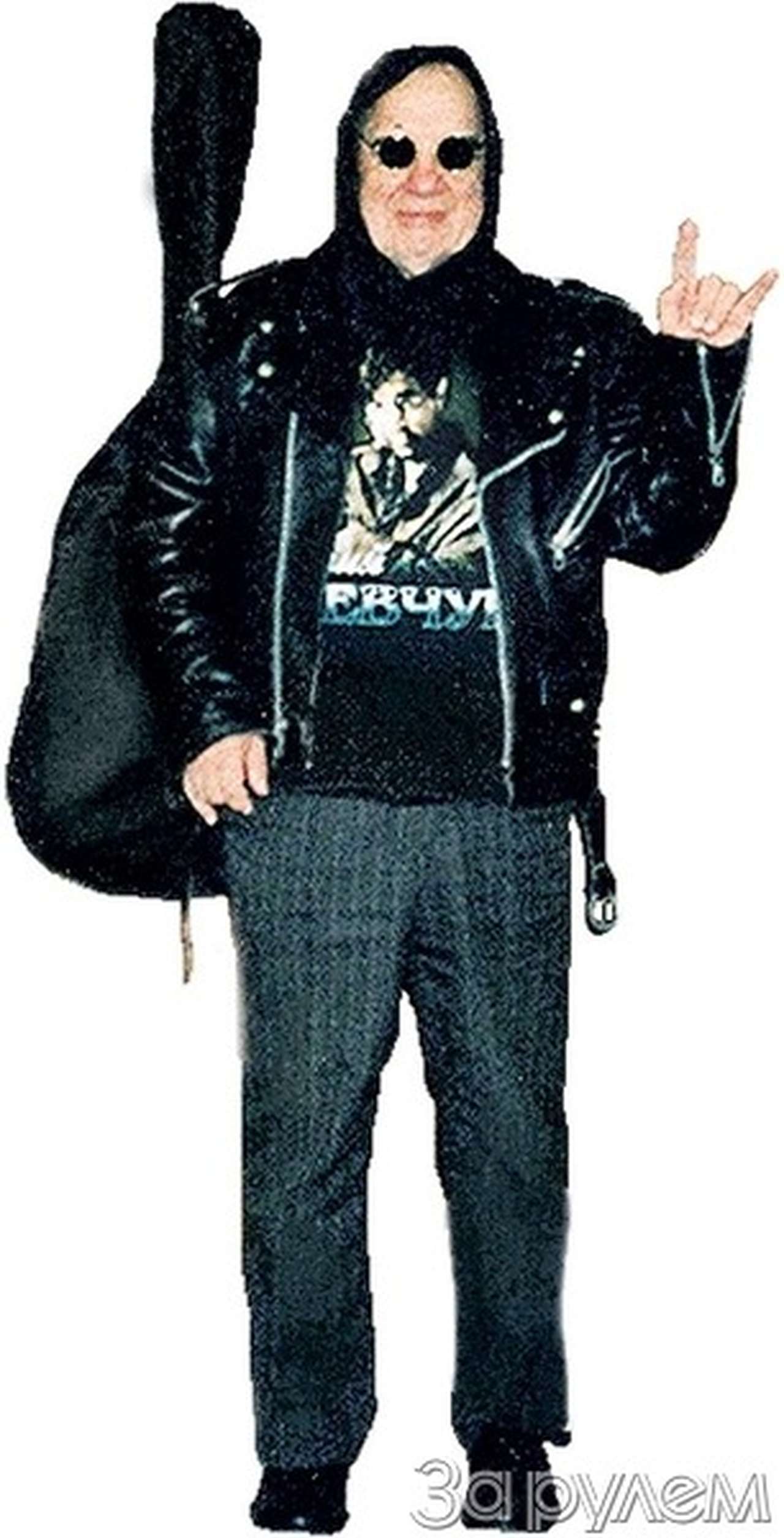 Дедушка-байкер