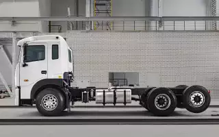 JAC N200 с третьей поворотной осью