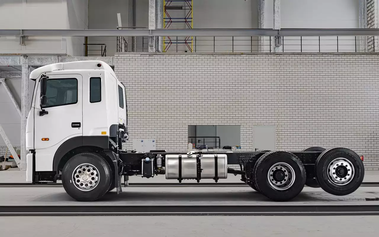 JAC N200 с третьей поворотной осью