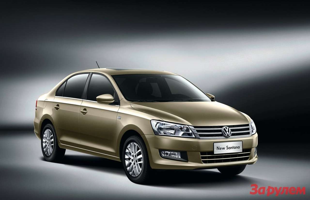 Новый Volkswagen Santana представили на китайский суд