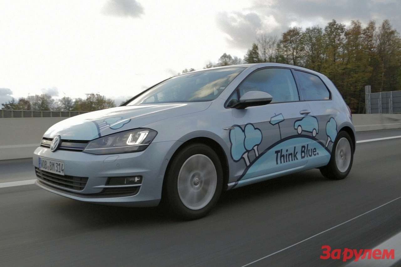 Дизельный VW Golf преодолел 1602 км на одном баке