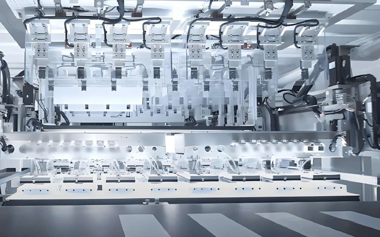 Производственная линия аккумуляторных батарей