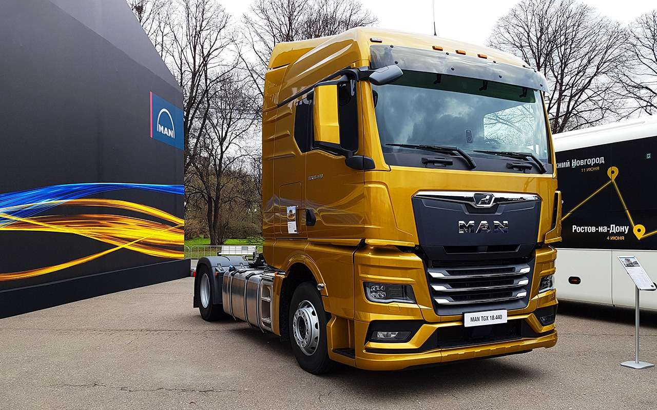 Man TGX 2020 новый тягач