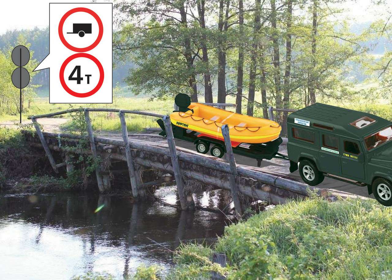 Провалитесь или проедете по мосту? Простой тест на ПДД