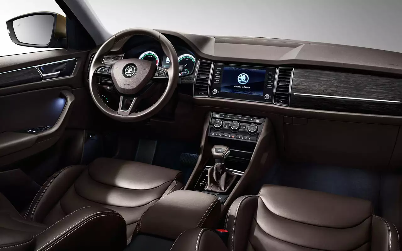 Интерьер Skoda Kodiaq