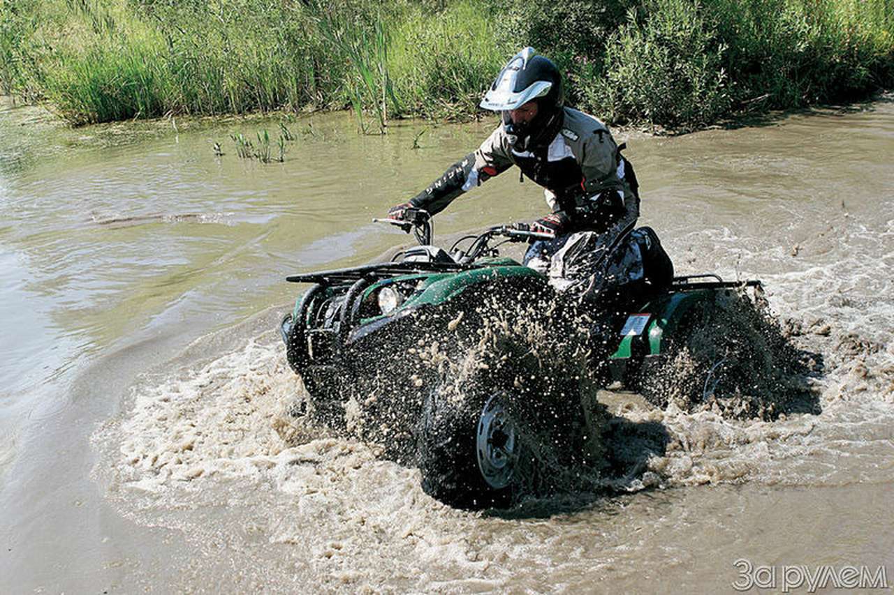 YAMAHA YFM450FWA Grizzly, утилитарный ATV