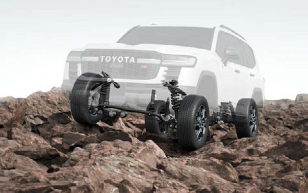 Раскрыт секрет особой подвески нового Toyota LC 300