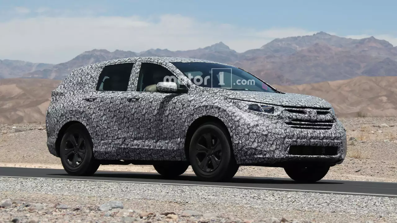 На заре стиля: новая Honda CR-V срывает покров тайны