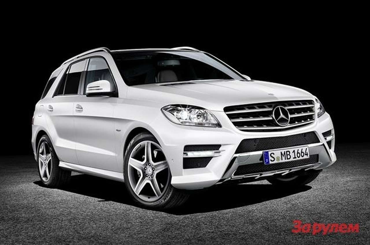 Mercedes-Benz M-Класса (на фото) разделит платформу с новым вседорожником GLS.